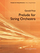 cover Prelude for String Orchestra Orchestra sheet music cover